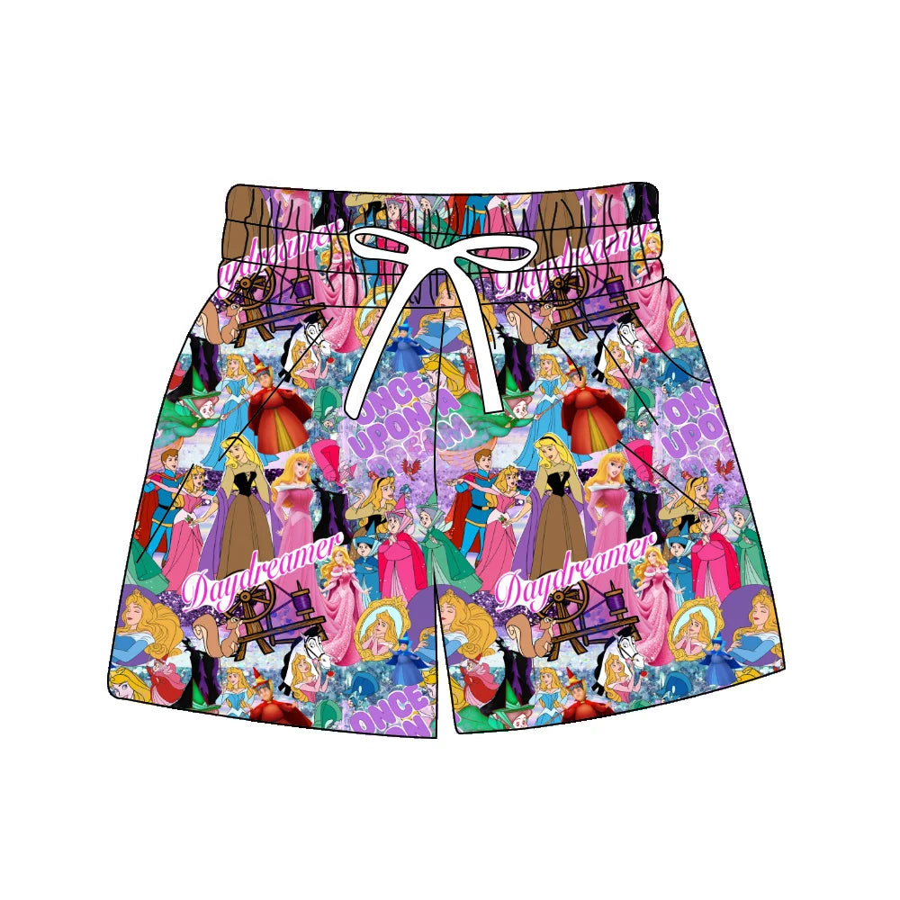 Xinye Hot Selling Kids Custom Printing Bathing Trunks Boys Fashion Printing Swim Shorts Beach Swimwear Short