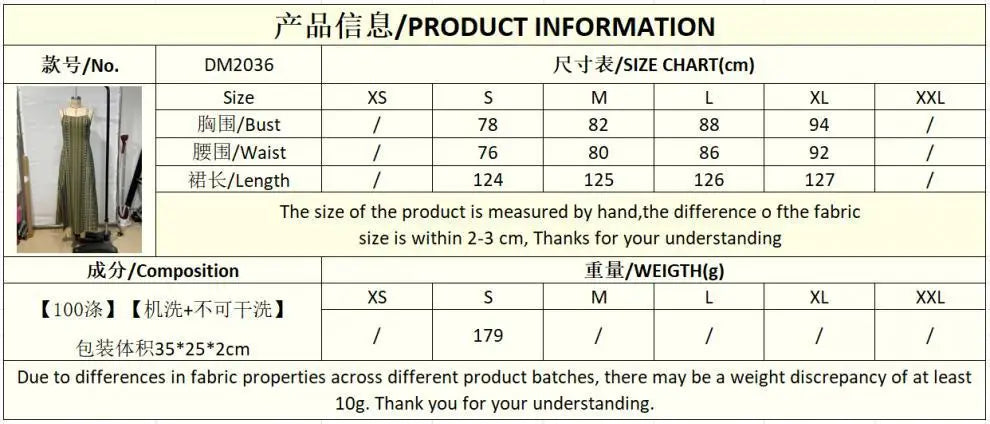 European American Women's Fashion Bohemian Style Dress Long Strap Slim Fit Split Design Solid Pattern