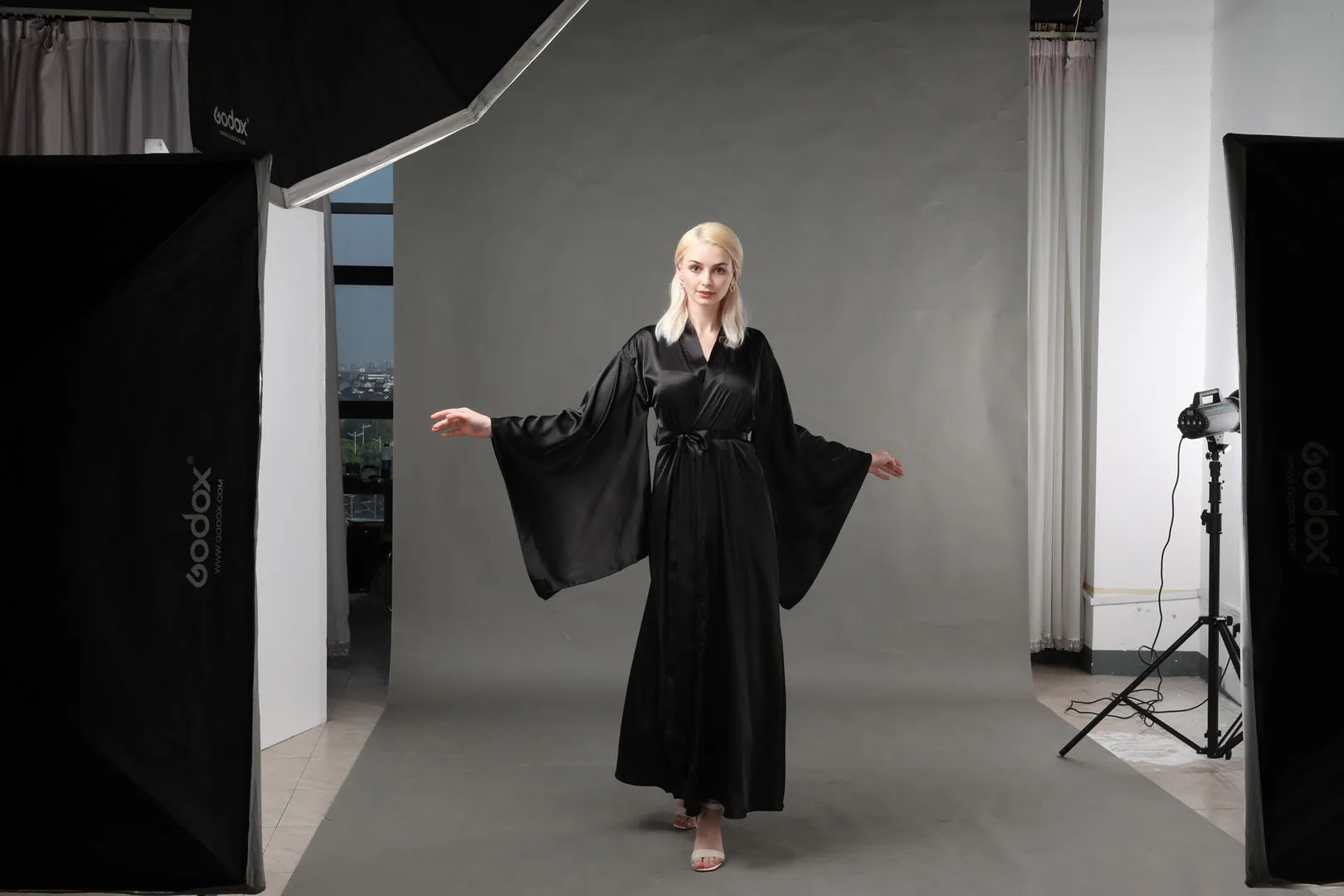 Women's Satin Silk Bridal Robe