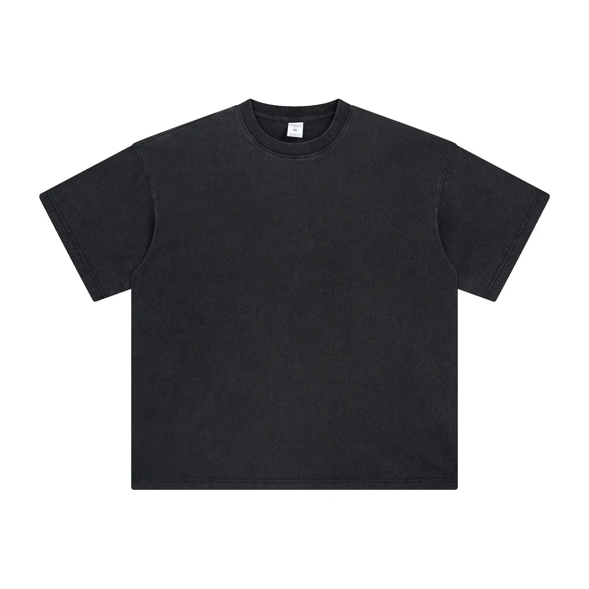 300g Premium Heavyweight Puffy Printed Short Sleeve T-Shirt Men's Sports Shirt 100% Cotton Sports Shirt Custom Streetwear Casual
