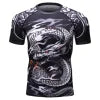 Wholesale Anime Pattern Men's Clothing Custom Printing Gym Wear Men's T Shirts