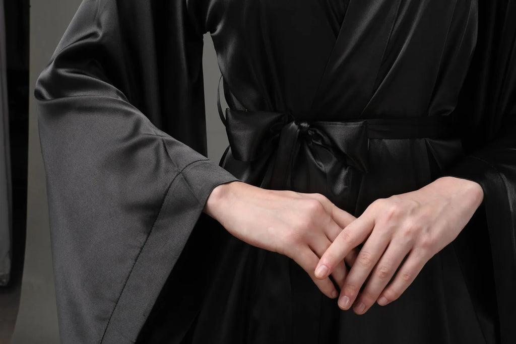 Women's Satin Silk Bridal Robe
