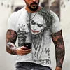 Custom Logo Bob Marley 3D Printed T-Shirt Hip Hop All over Print Graphic Tees Knitted O-Neck Clothing