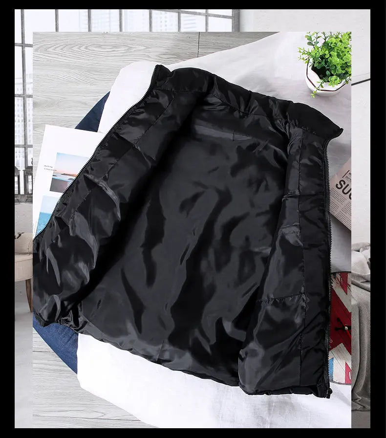 Men's Warm Waterproof Sleeveless Vest Jacket