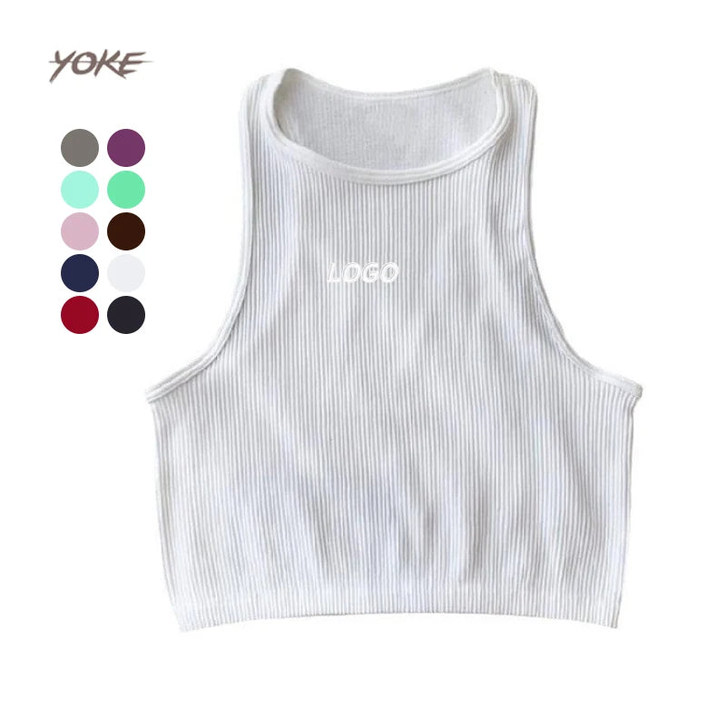 Yoke Women Fitness Yoga Sports Bra v Cut Tight Leggings High Waist Soft Quick Dry Yoga Running Gym Sexy Sports Bra