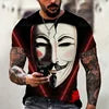 Custom Logo Bob Marley 3D Printed T-Shirt Hip Hop All over Print Graphic Tees Knitted O-Neck Clothing
