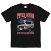 Custom Black 100% Organic Cotton T-Shirt with Graphic Print Solid Pattern Short Length Silk Screen Printing
