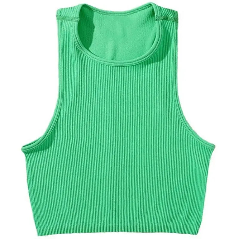 Yoke Women Fitness Yoga Sports Bra v Cut Tight Leggings High Waist Soft Quick Dry Yoga Running Gym Sexy Sports Bra