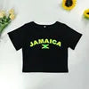 Wholesale 2026 Y2K Women Streetwear Custom OEM Logo Knitted  Crop Top Sexy Breathable Short Summer