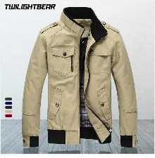 Men's Waterproof Fleece Multi-Pocket Jacket
