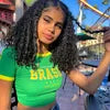 Wholesale 2026 Y2K Women Streetwear Custom OEM Logo Knitted  Crop Top Sexy Breathable Short Summer