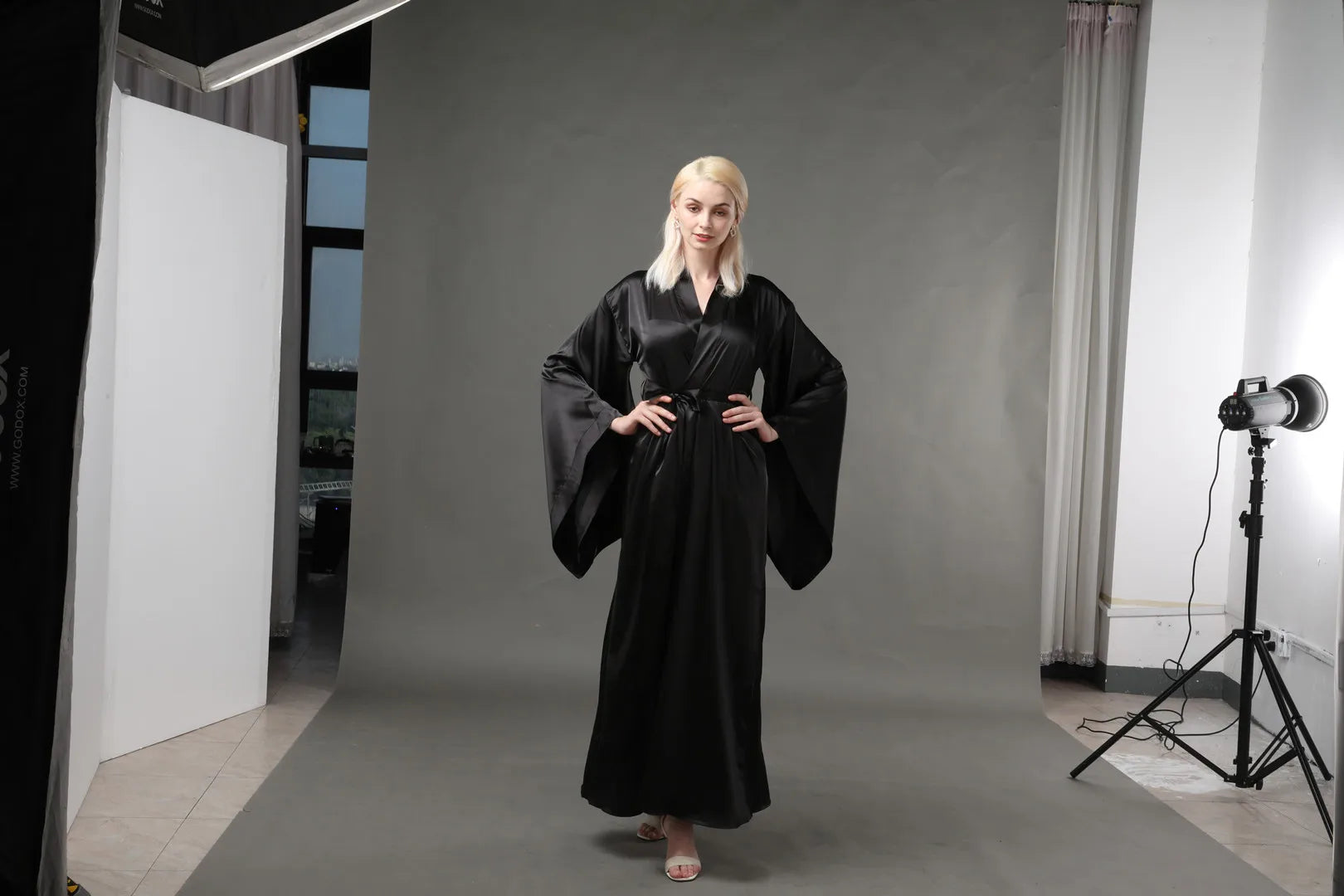 Women's Satin Silk Bridal Robe