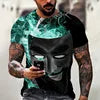 Custom Logo Bob Marley 3D Printed T-Shirt Hip Hop All over Print Graphic Tees Knitted O-Neck Clothing