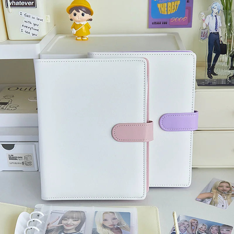 Lerp&A5 Size PU Magnetic Binder  Kpop Album for Instax Mini Instax Film 3 Inch Photo Album