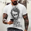 Custom Logo Bob Marley 3D Printed T-Shirt Hip Hop All over Print Graphic Tees Knitted O-Neck Clothing