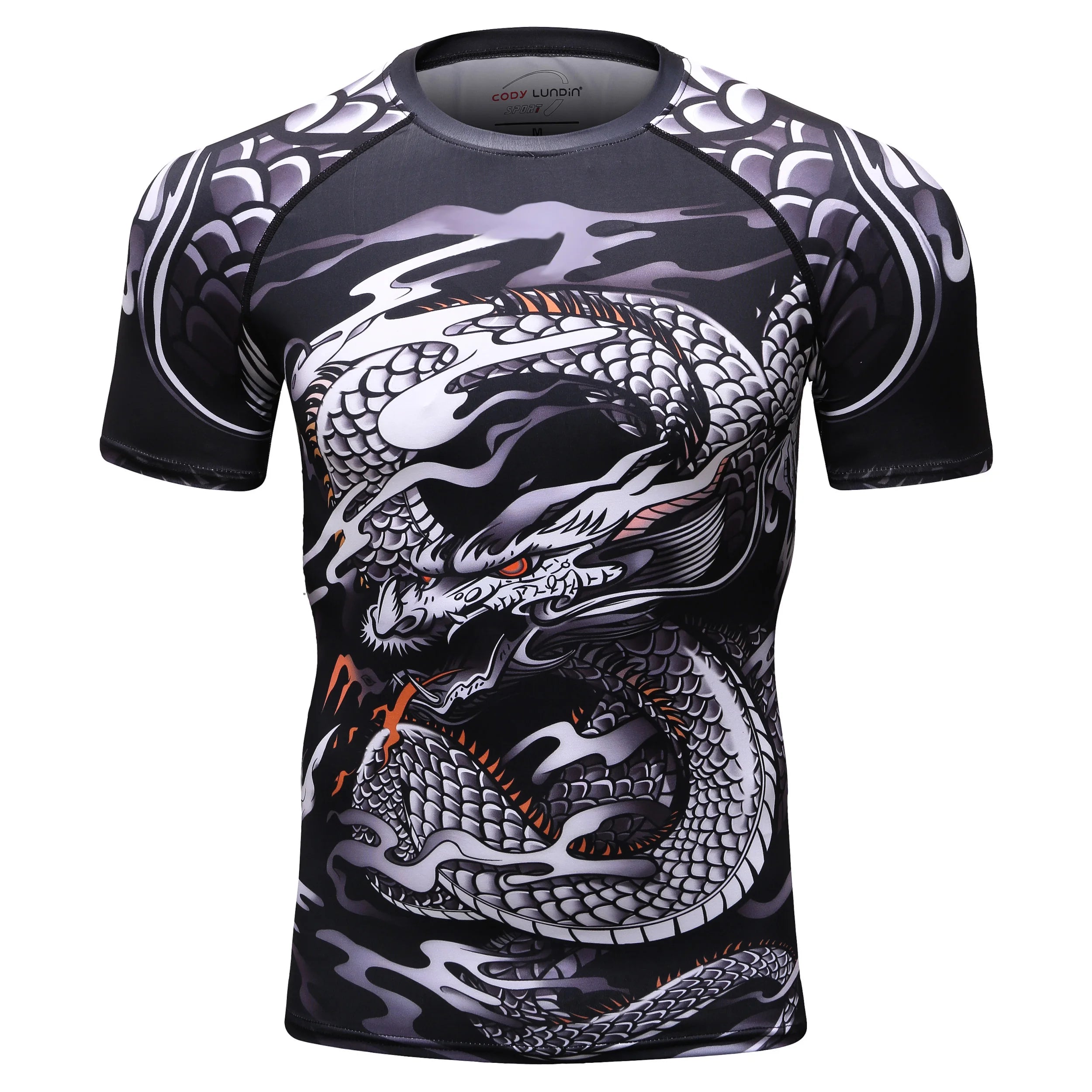 Wholesale Anime Pattern Men's Clothing Custom Printing Gym Wear Men's T Shirts