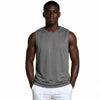 Wholesale Custom Men's Fitness Vest Elastic Quick-drying Breathable Sports Tops Gym Training Running Outdoor Sports Vest