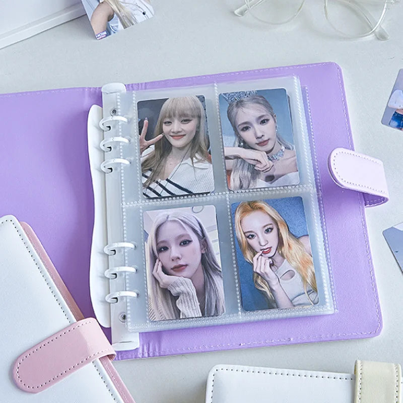 Lerp&A5 Size PU Magnetic Binder  Kpop Album for Instax Mini Instax Film 3 Inch Photo Album