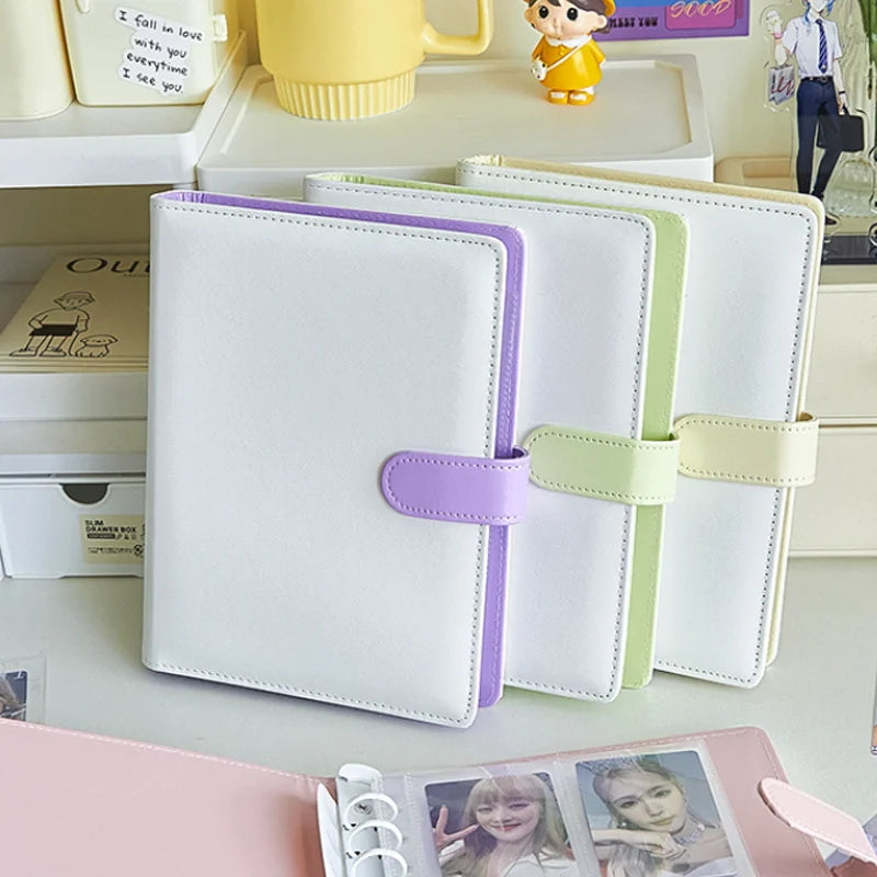 Lerp&A5 Size PU Magnetic Binder  Kpop Album for Instax Mini Instax Film 3 Inch Photo Album