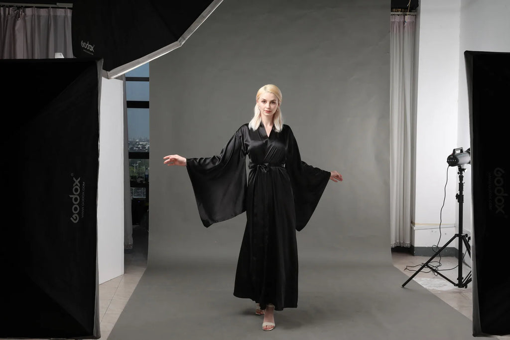 Women's Satin Silk Bridal Robe