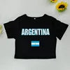 Wholesale 2026 Y2K Women Streetwear Custom OEM Logo Knitted  Crop Top Sexy Breathable Short Summer