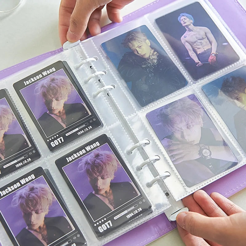 Lerp&A5 Size PU Magnetic Binder  Kpop Album for Instax Mini Instax Film 3 Inch Photo Album