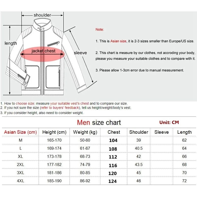 Men's Warm Waterproof Sleeveless Vest Jacket