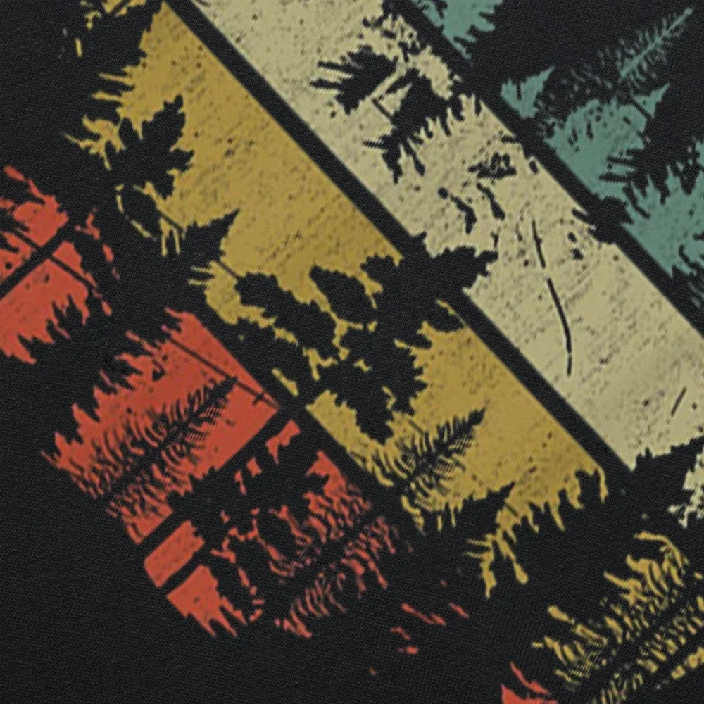 Retro Nature Forest Graphic T-Shirt