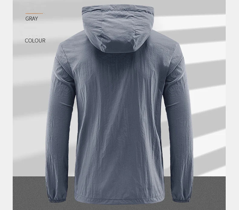 Men's Ultralight Hooded Sun Protection Jacket