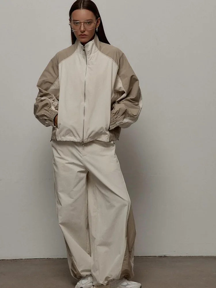 Two Piece Sets Pant Set Women Tracksuit Jogger Y2k Sweatshirts Autumn Winter Sports Elastic Waist Streetwear Pants Matching Sets