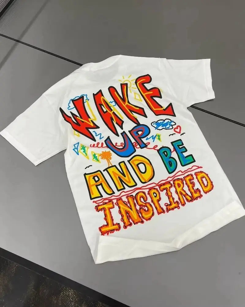Harajuku Oversized Y2K Couple T-Shirt
