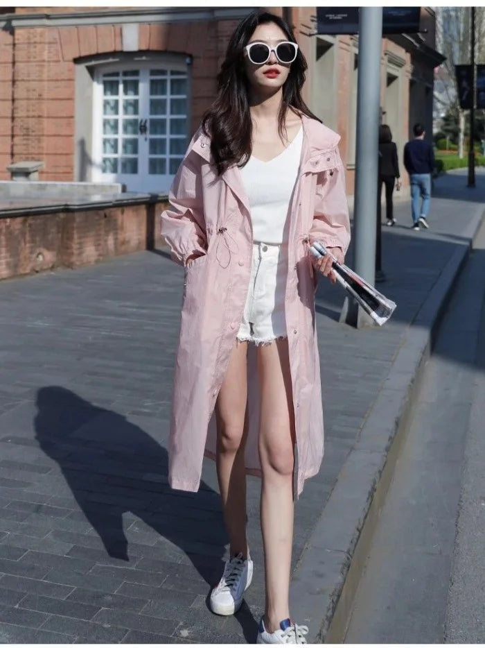 Women's Lightweight Korean Style Sun Coat