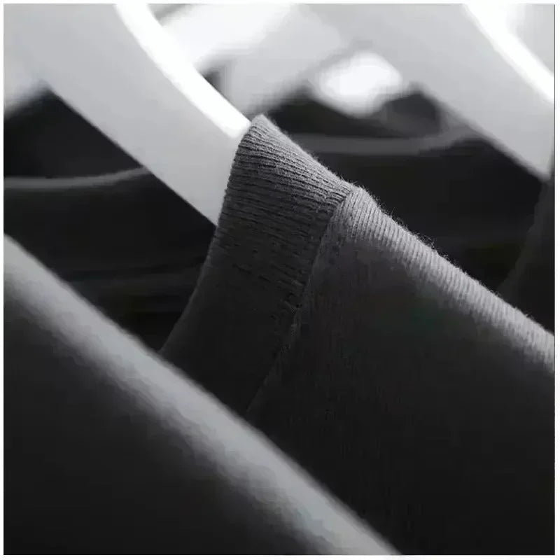 Men's Embroidered Cotton Round Neck T-Shirt