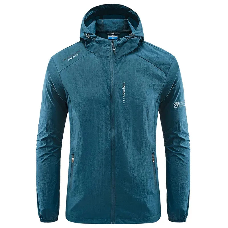 Men's Ultralight Hooded Sun Protection Jacket