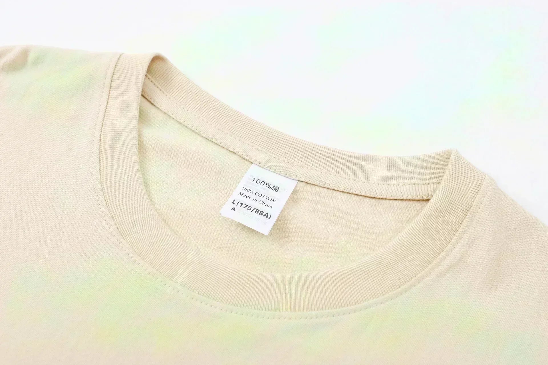 Men's Breathable Cotton Embroidery T-Shirt