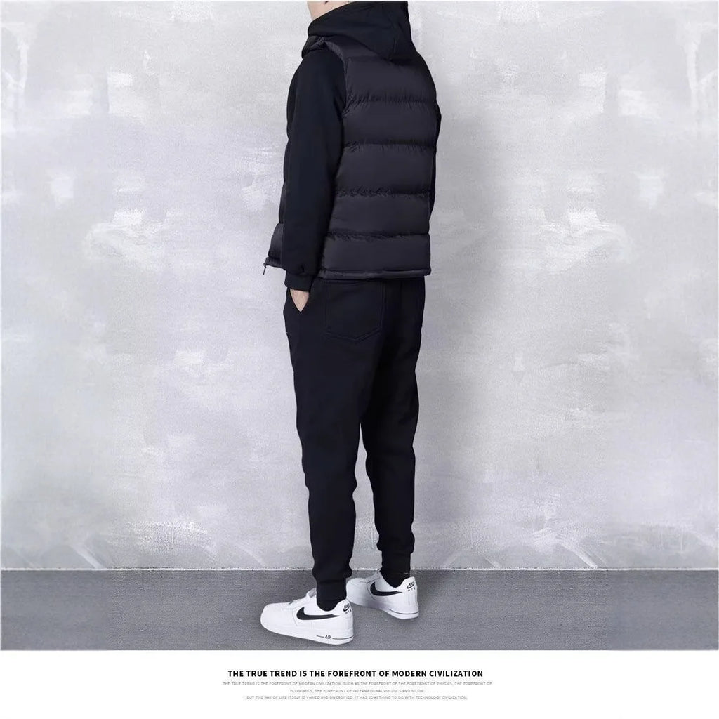 Men's Warm Waterproof Sleeveless Vest Jacket