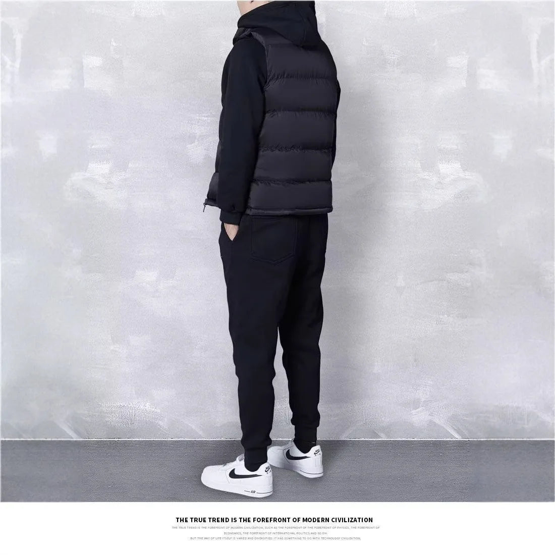 Men's Warm Waterproof Sleeveless Vest Jacket