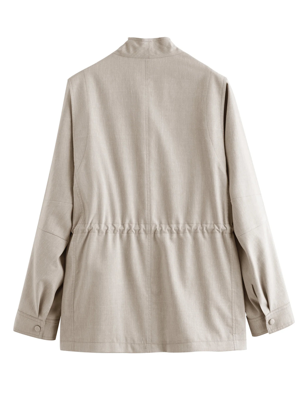 Women's Crossover Lapel Raglan Trench Coat
