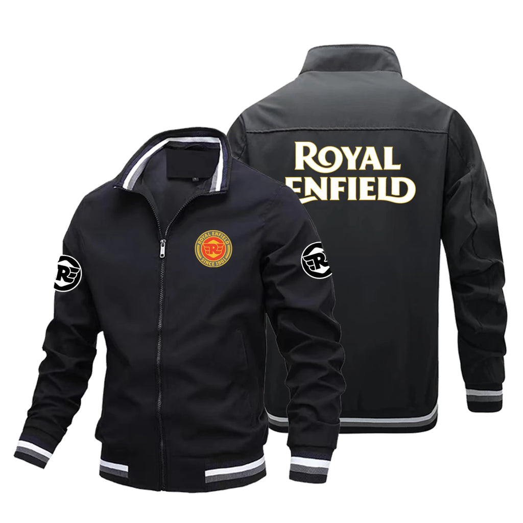 Retro Motorcycle Racing Windbreaker Jacket