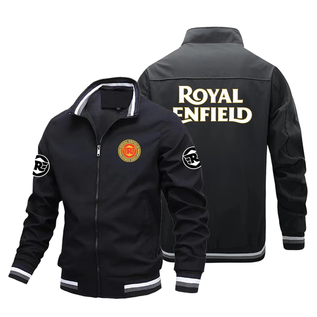 Retro Motorcycle Racing Windbreaker Jacket