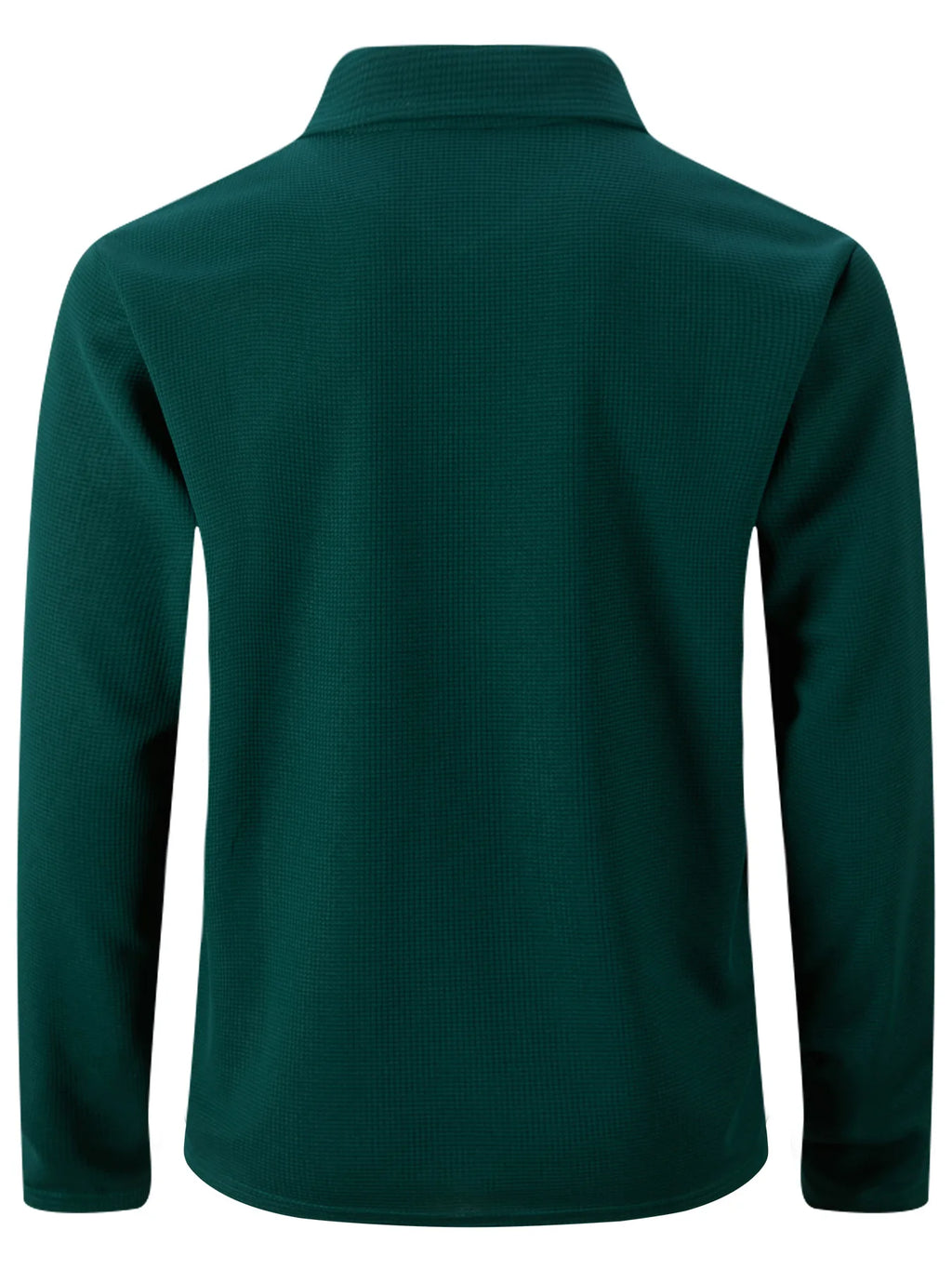 Men's Waffle Knit Slim Fit Cardigan Jacket