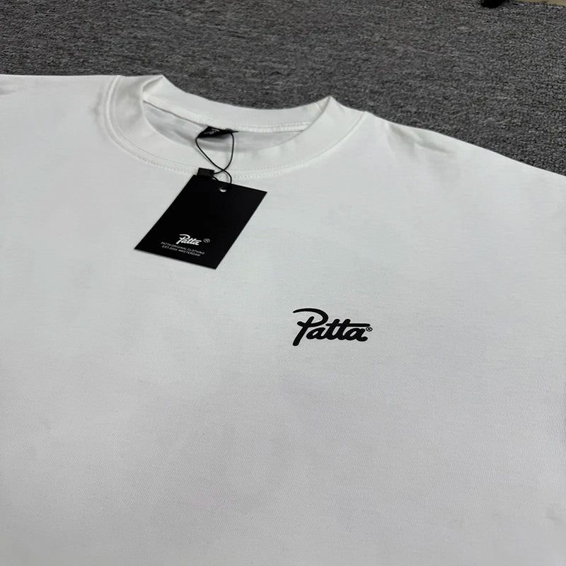 Palm Tree Star Print Streetwear T-Shirt