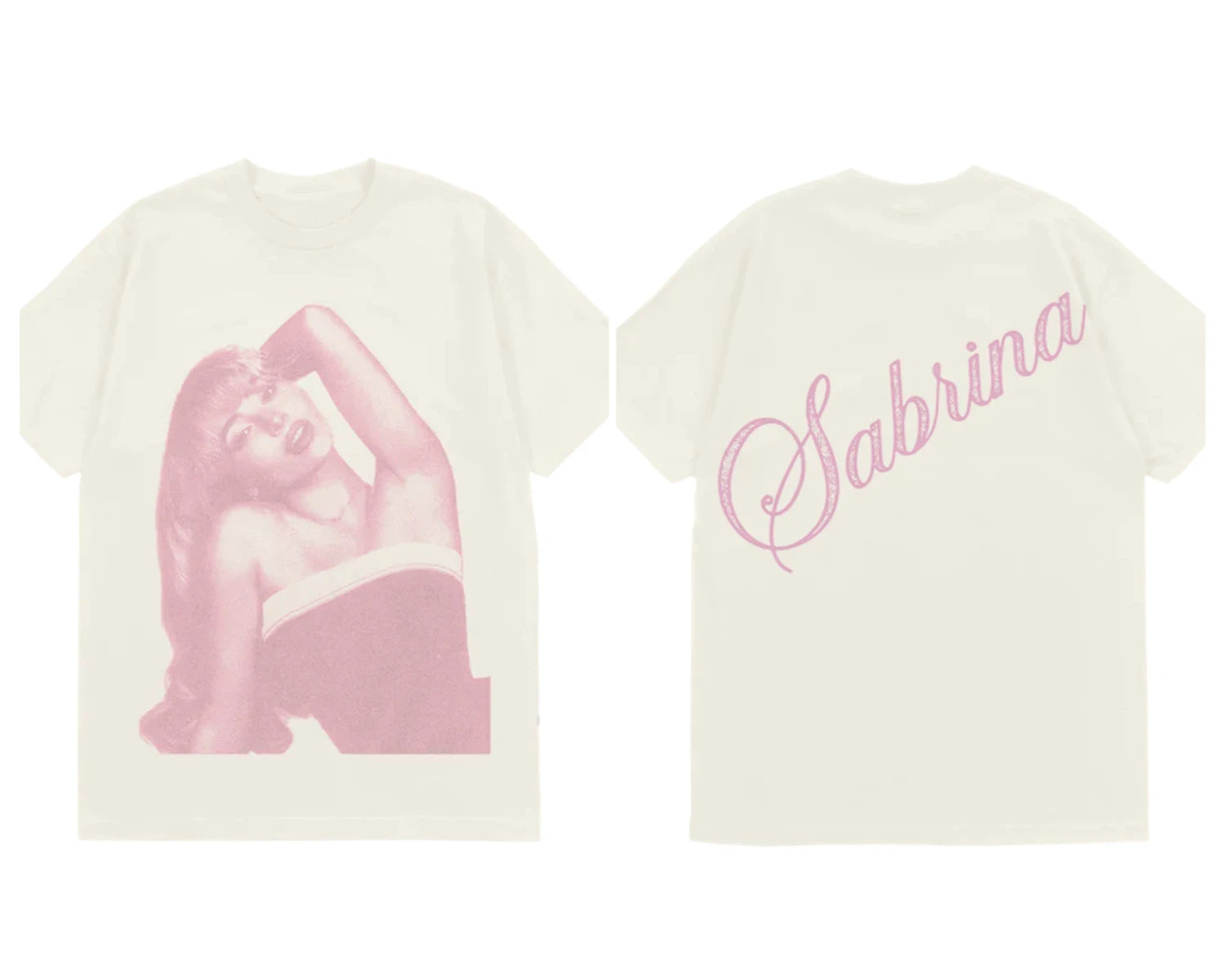 Man's Best Friend Photo T-shirt Sabrina Carpenter Sexy Sweet Top Fan Gift Casual Loose Printed Short-sleeved Streetwear Unisex