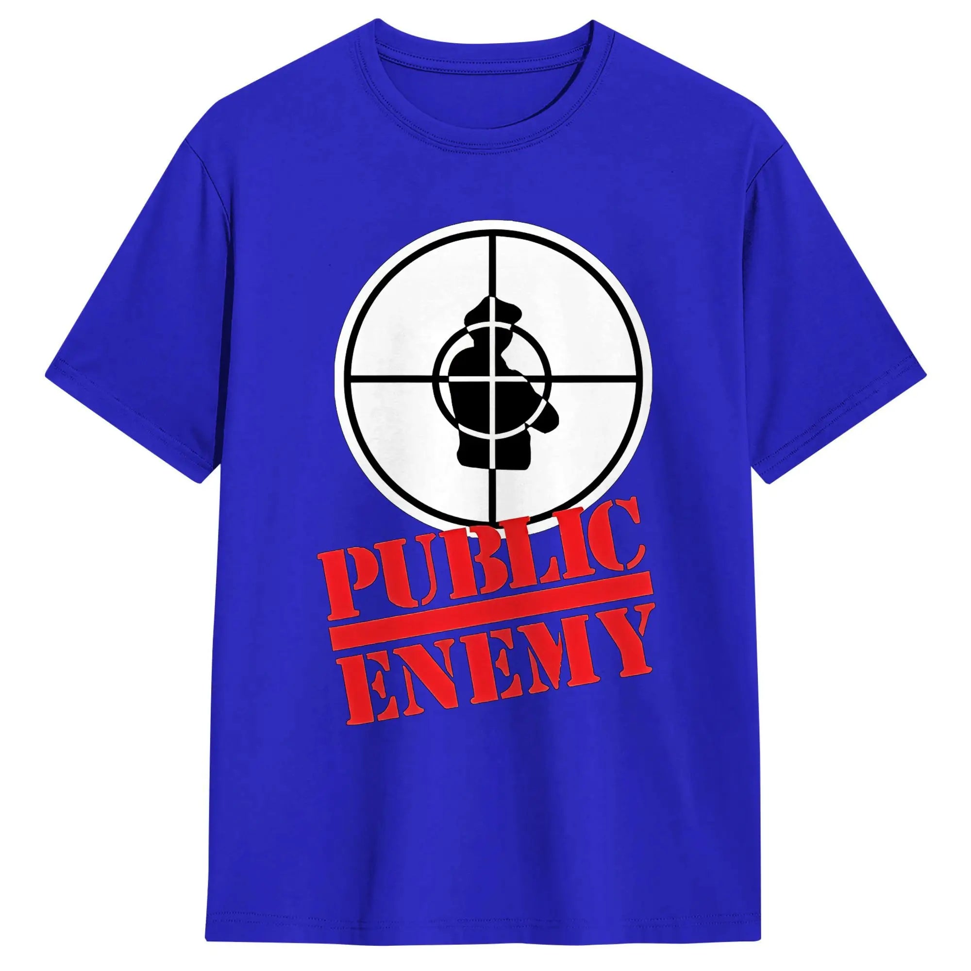 US Rap Team Public Enemy  T Shirt Men  Y2K Funny T Shirts Summer O-Neck Harajuku Tee Shirt Hot Sale Oversized Clothing