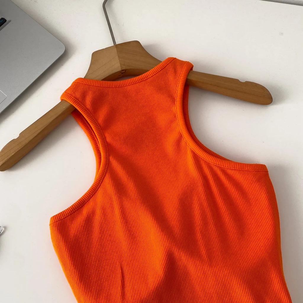 Women's Candy Color Bodycon Camisole