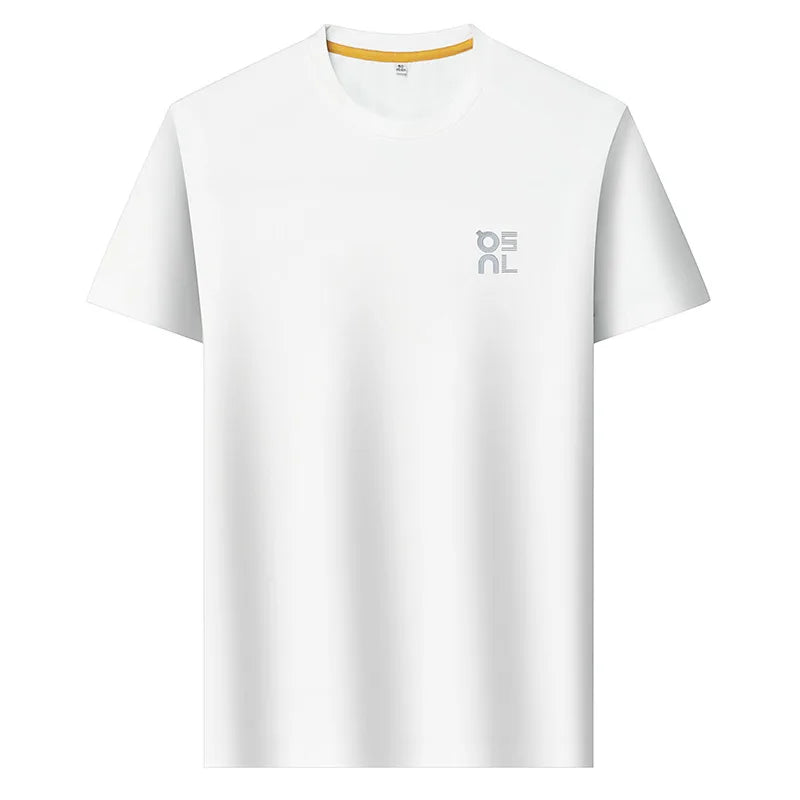 Men's Ice Silk Quick Dry Printed T-Shirt