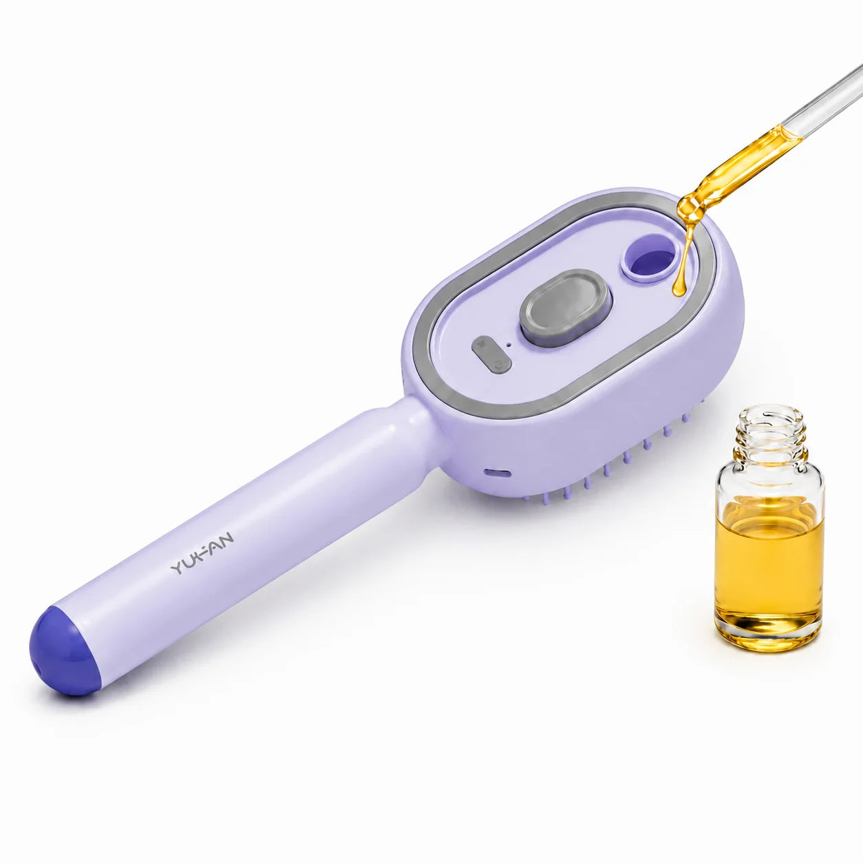 3 in 1 Multifunctional Electric Spray Massage Comb Vibrating Misting Hair Care Comb Detangling Volumizing Comb Gift for Women