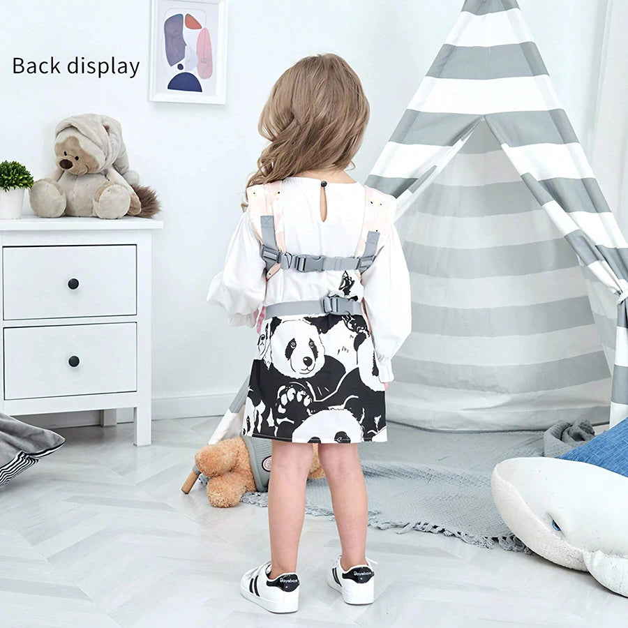 1Pc Toddler Doll Carrier, Pet Carrier, Adjustable Baby Carrier for Infants and Toddlers, Multifunctional Pretend Play Doll Double Ring Carrier, Suitable for Children Aged 3-6, Toy Backpack.
