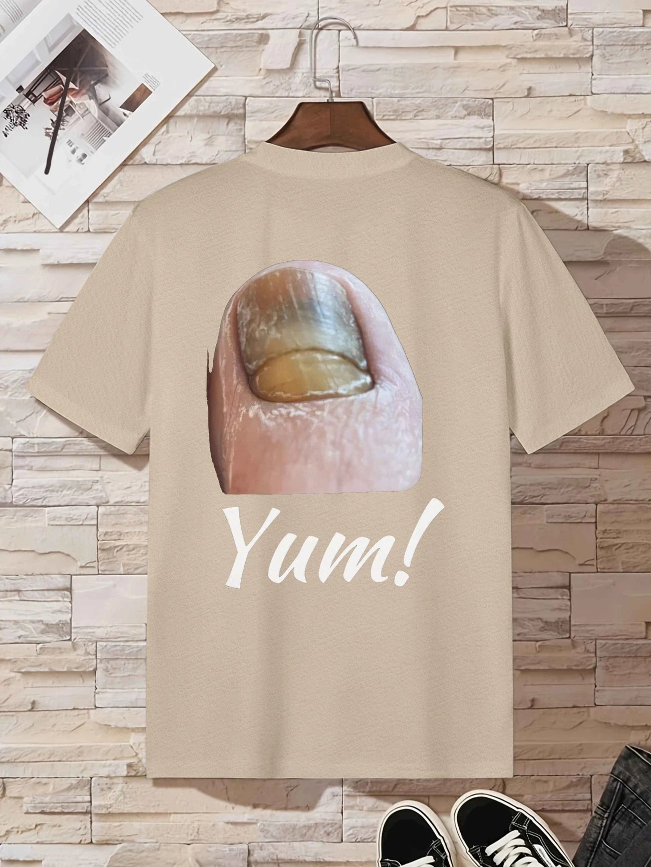 Men's Abstract Art Print T-Shirt