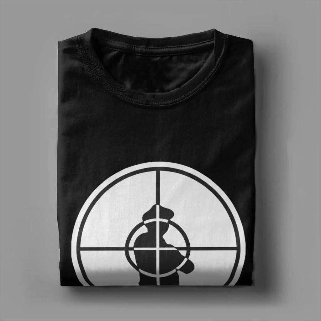 US Rap Team Public Enemy  T Shirt Men  Y2K Funny T Shirts Summer O-Neck Harajuku Tee Shirt Hot Sale Oversized Clothing
